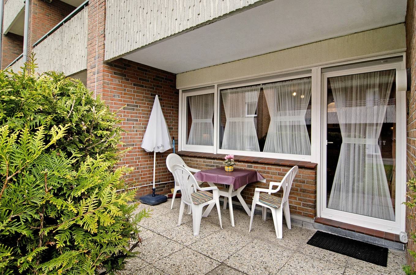 Ferienwohnung 47 Haus Seestern mit Privatterrasse und Wlan — Bild 4