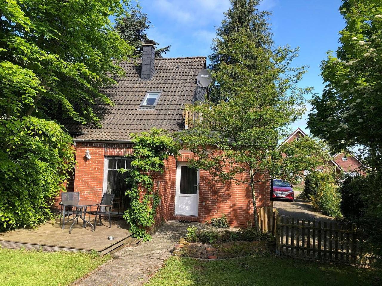 Ferienhaus in Reitmoor mit Garten