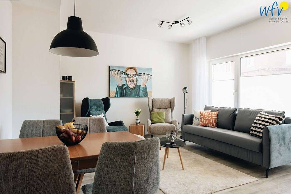 Insel Borkum: Liebevoll eingerichtete Ferienwohnung