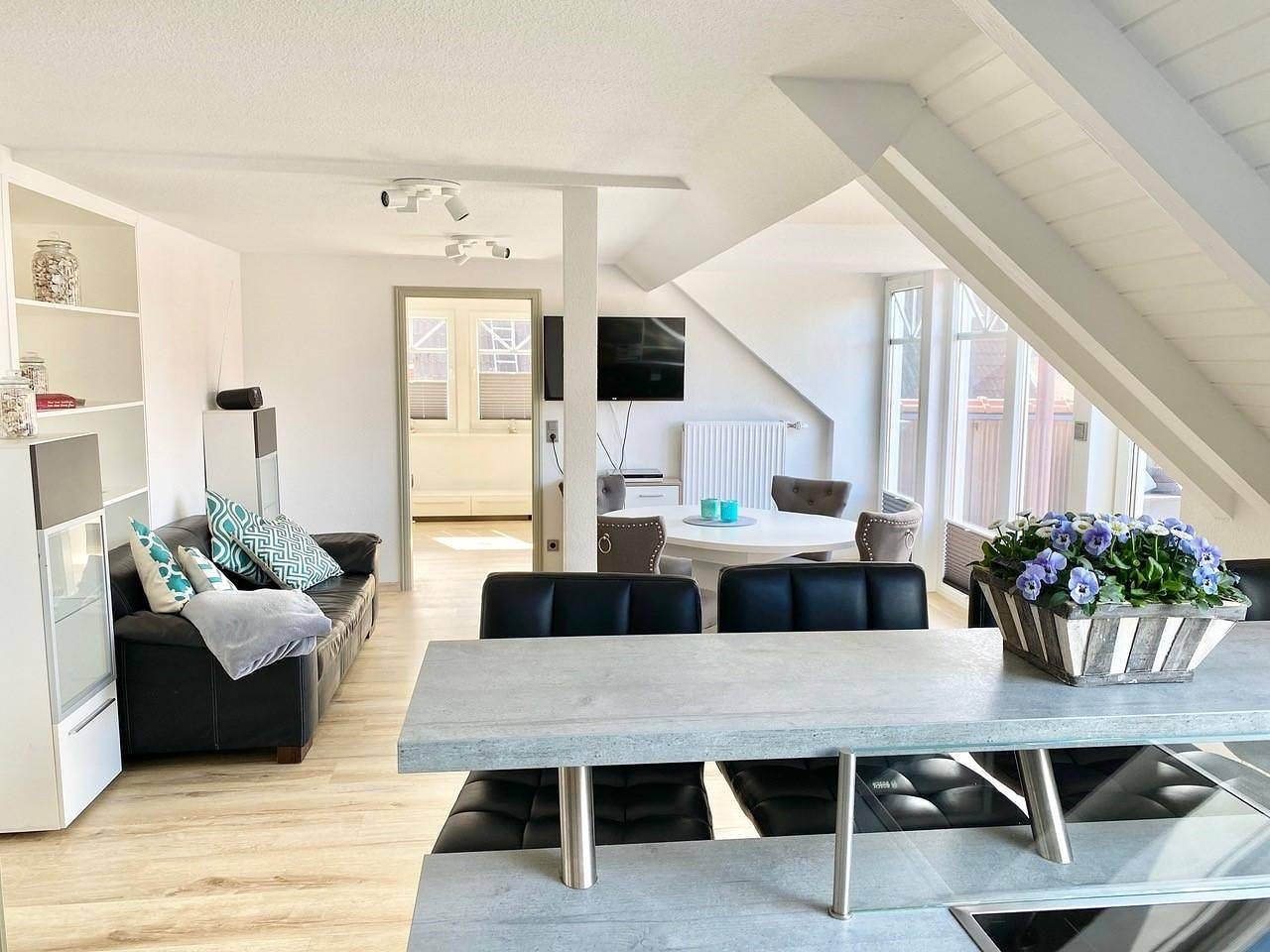 Ferienwohnung -Jakob- im Urlaubsdomizil "Papaja" im Obergeschoß mit großer Dachterrasse — Bild 4