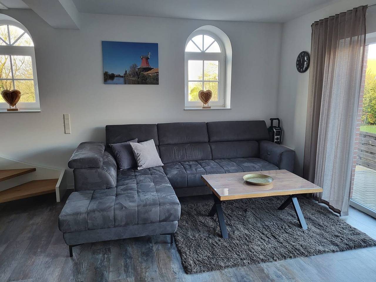 Schöne große Ferienwohnung Zum Ankerplatz im Gulfhof Pilsum