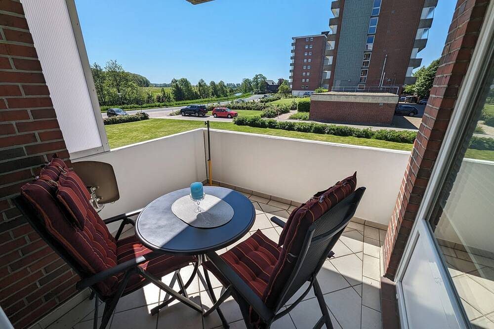 Gemütliche Fewo Heimathafen: 48qm für 3 Personen mit Balkon