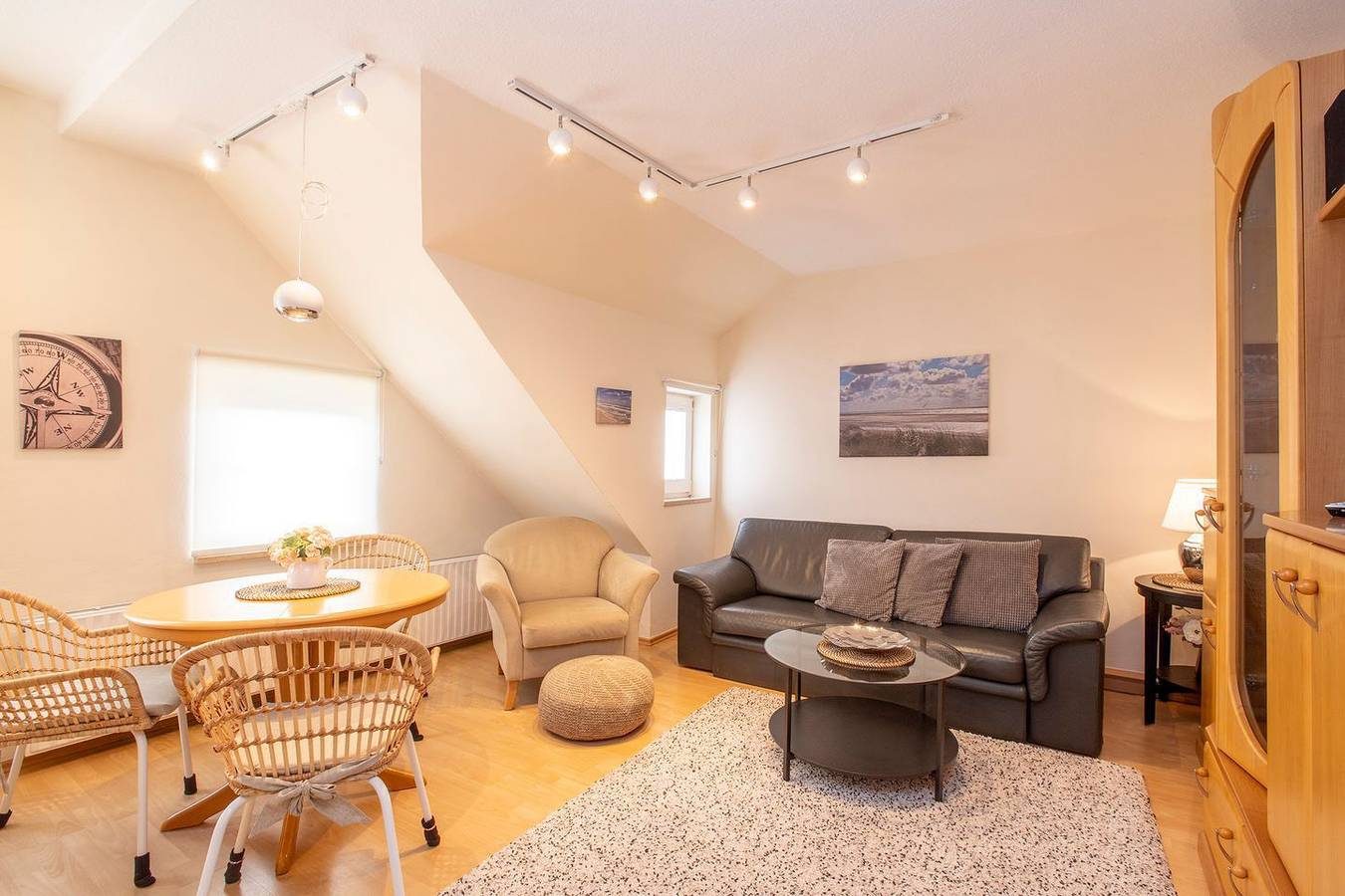 Insel Langeoog: Ferienwohnung "Nestchen" im Langeooger