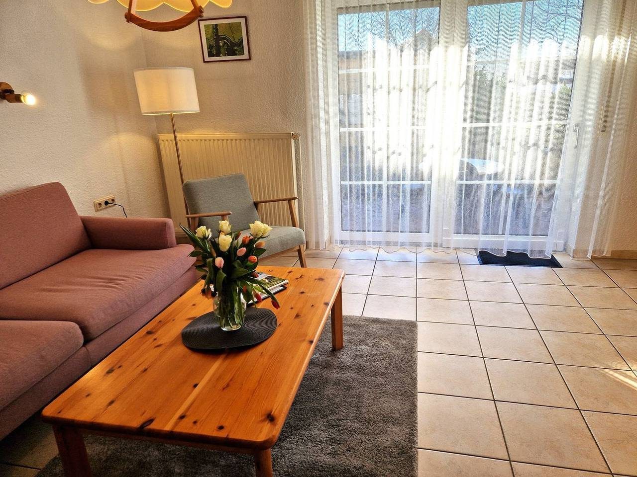 niedliche, zentrale Ferienwohnung im Erdgeschoss für bis 4 Pers.+Baby -ca. 60 m² — Bild 4