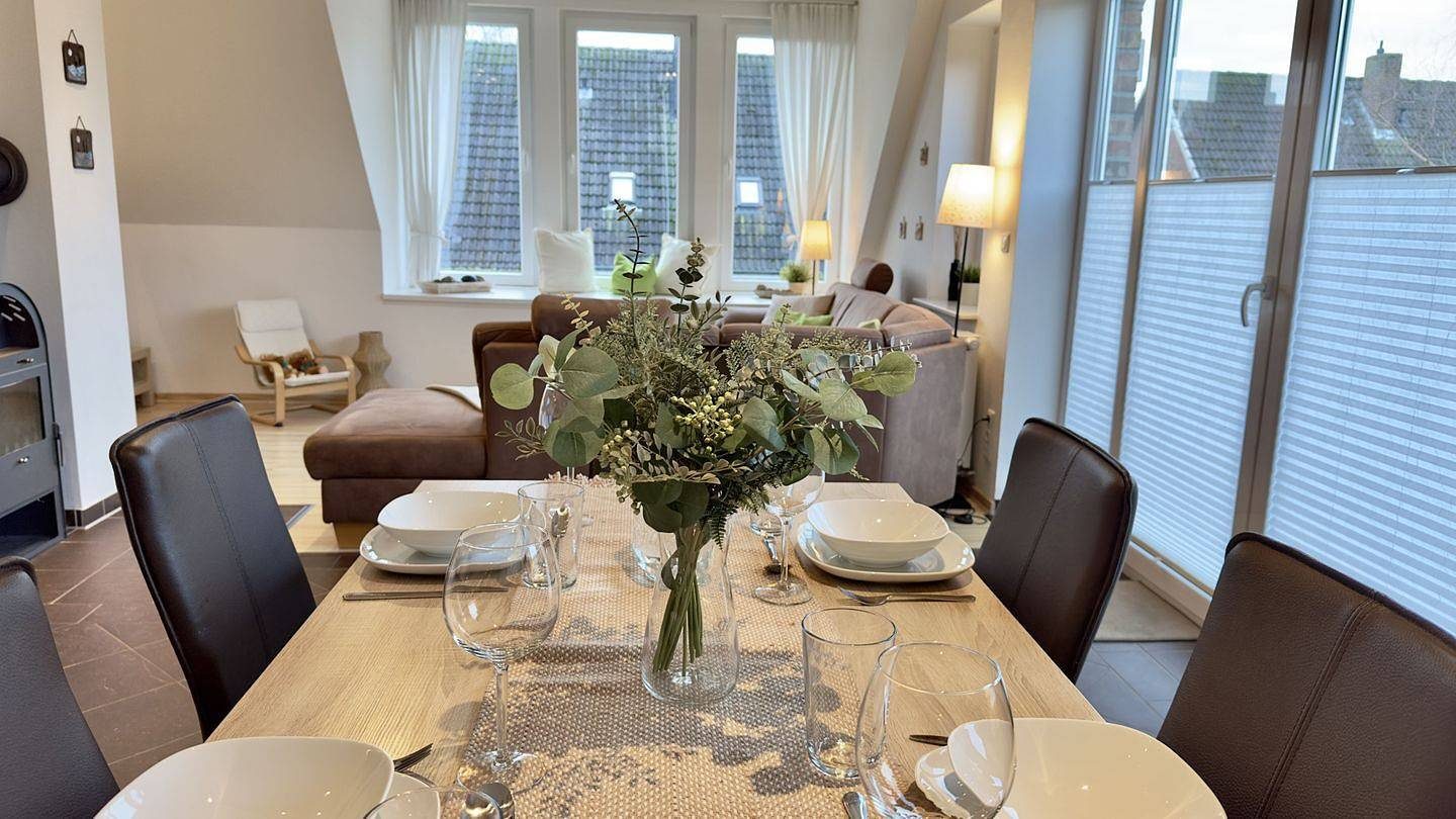 "Harlebrise: Naturidyll für 6 – Balkon, 90qm, Grünblick!" — Bild 3