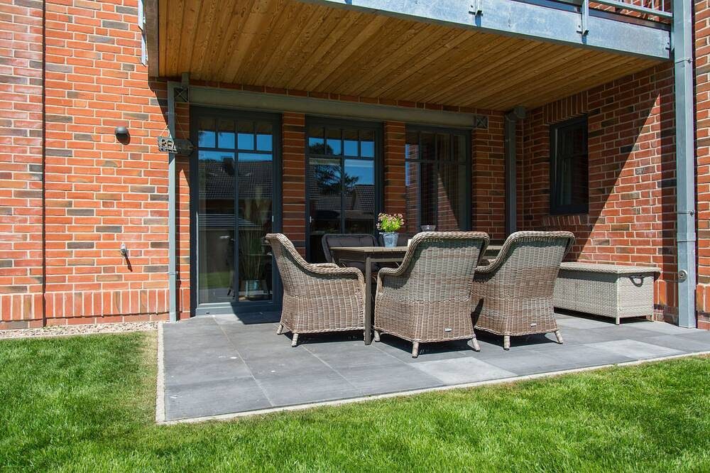 Luxuriöse Ferienwohnung direkt am Strand mit Sauna und \"Dünengarten\" — Bild 4