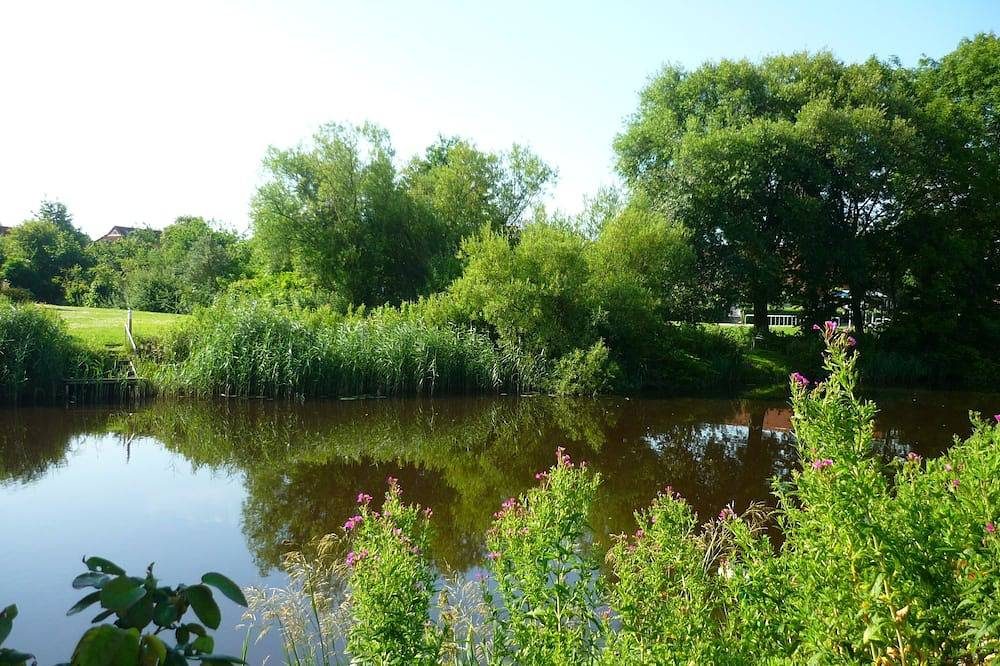 Ferienhaus direkt am Fluss, Strandnähe , Wlan, Tv, 6 Betten , eigener  Bootssteg — Bild 4