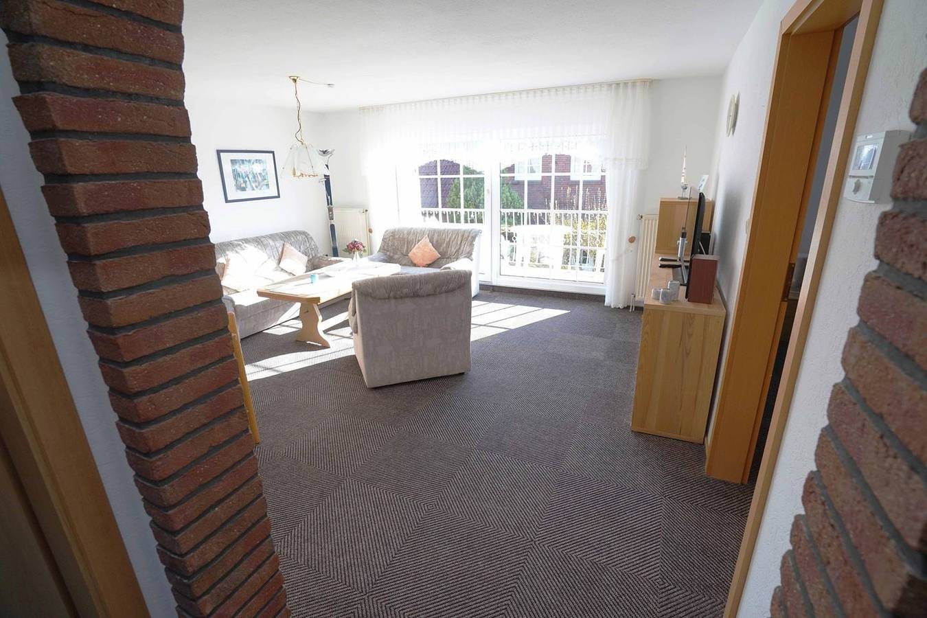 Schöne Ferienwohnung Windstärke12 mit Balkon — Bild 5