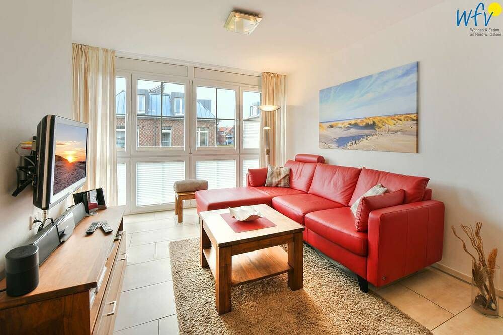 Komfortable Ferienwohnung mit zwei Balkonen und eigener Sauna!