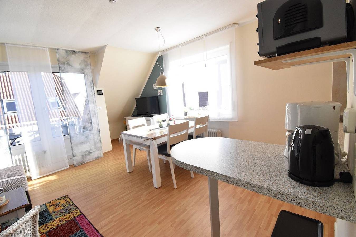 Sonneck - Gemütliche Ferienwohnung im Obergeschoss in ruhiger Lage. — Bild 5