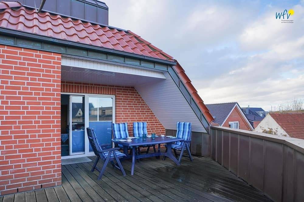 Ferienwohnung Sonnige Dachterrasse mit Blick auf alle