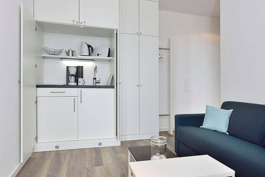 Modernes Apartment am Strand mit großartigem Meerblick, Balkon und Strandkorb! — Bild 3