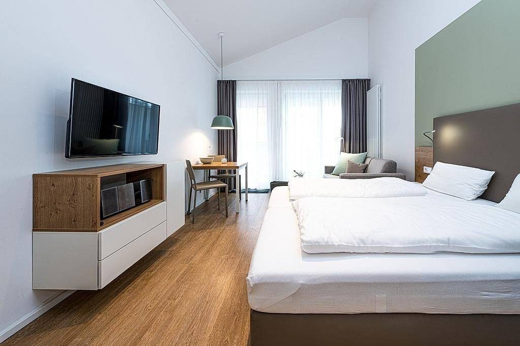 Modernes Ferienapartment in Strandnähe mit sonniger Loggia und Sauna im Haus! — Bild 5