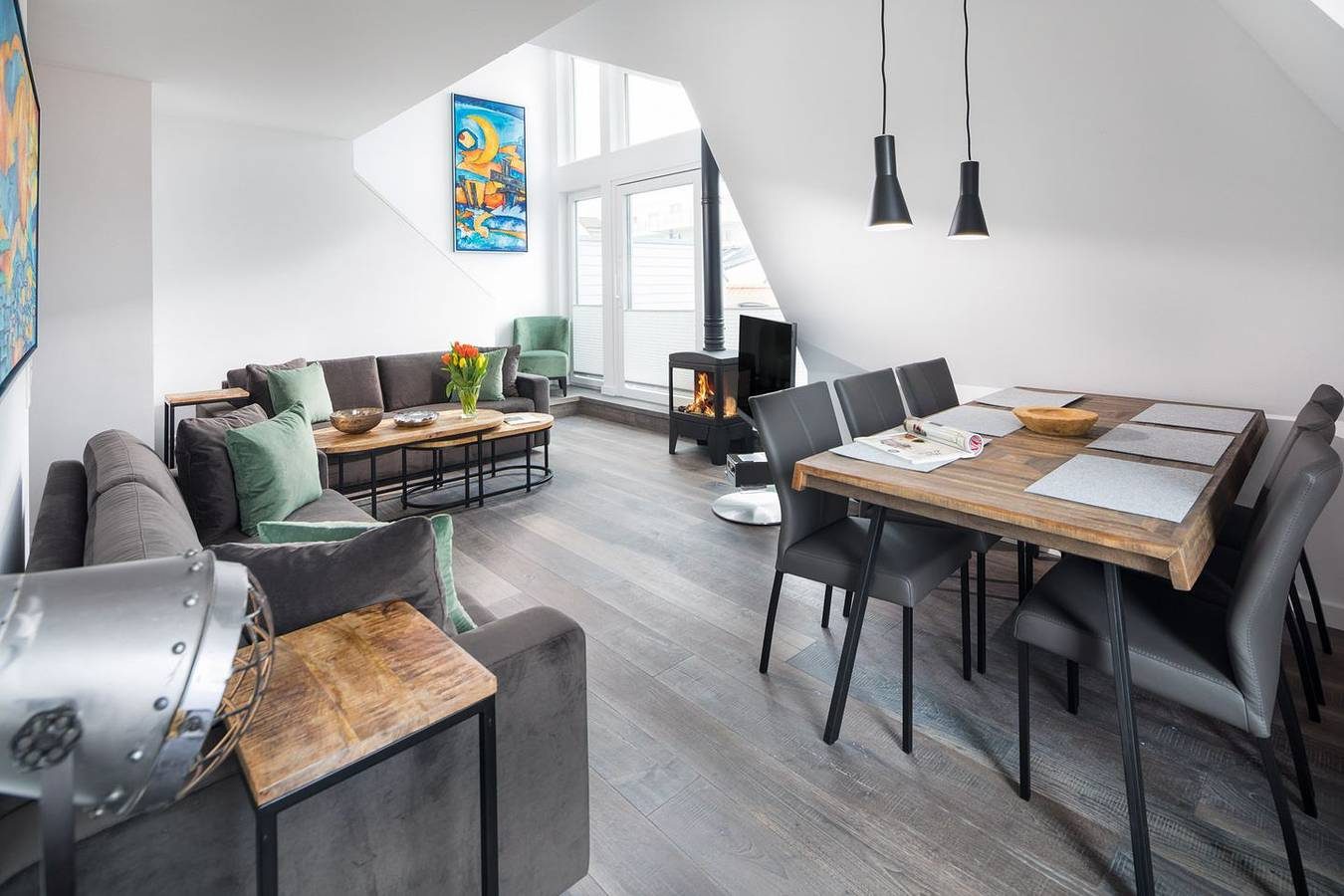 Hochwertige 4-Raum-Whg., 3 Sz, gr. Dachterrasse, Norderney