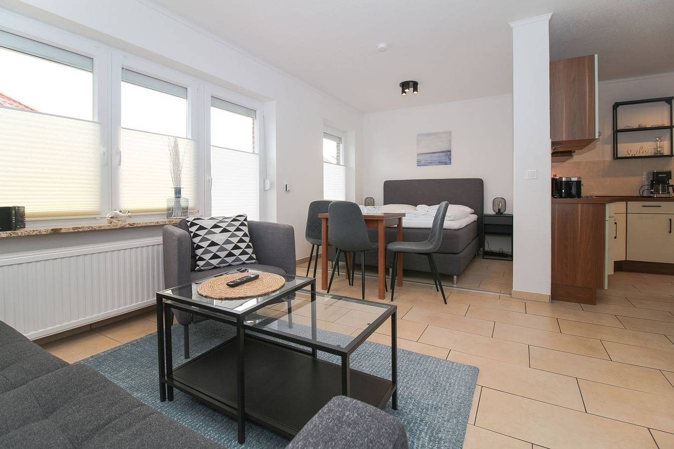 Riff Iv - 35 m² großen Erdgeschosswohnung für bis zu drei Personen — Bild 4