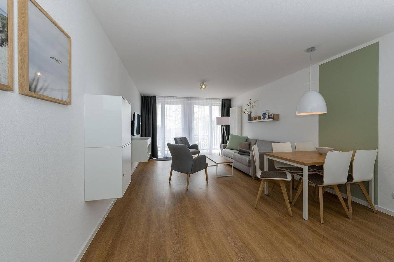 Tolles, strandnahes Apartment mit Balkon, Parkplatz, Schwimmbad- & Saunanutzung — Bild 4