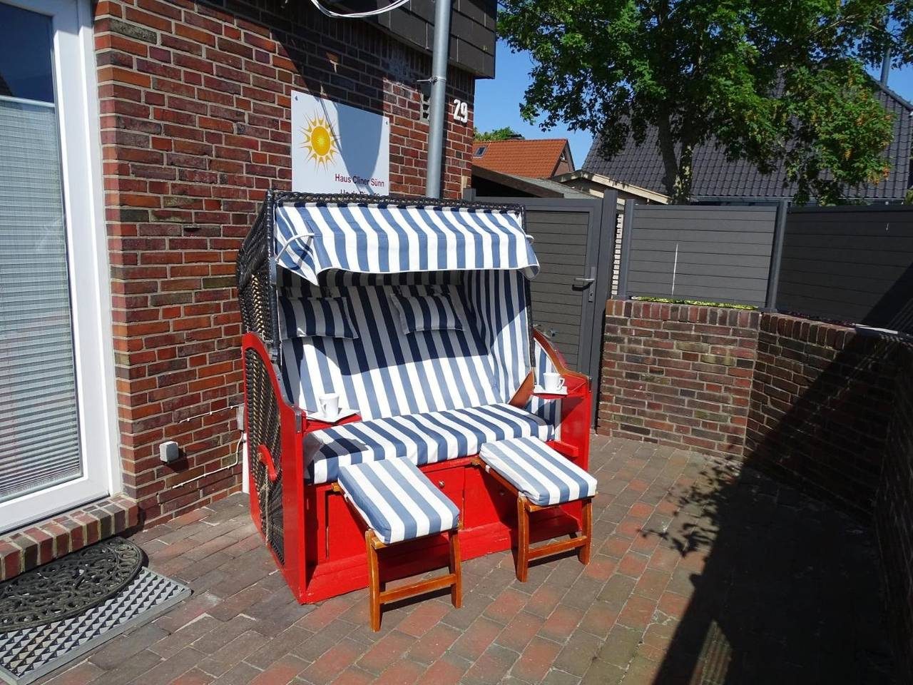 Eg-Ferienwohnung "Borkum" im Haus "Cliner Sünn"
120m² große Wohnung im Erdgeschoss für bis zu 8 Personen und ein Kleinkind — Bild 3