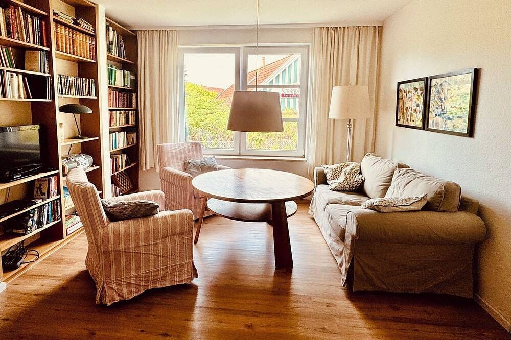 Wunderschöne helle Ferienwohnung in direkter Strandnähe inklusive Meeresrauschen