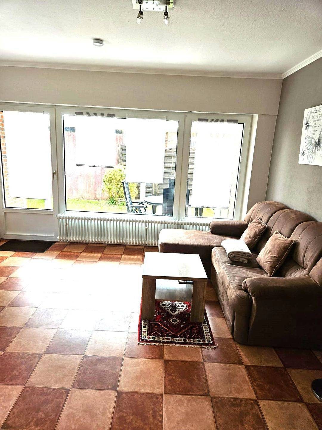strandnahe Ferienwohnung in Norddeich mit Terrasse und Garten für bis zu 3 Personen — Bild 5