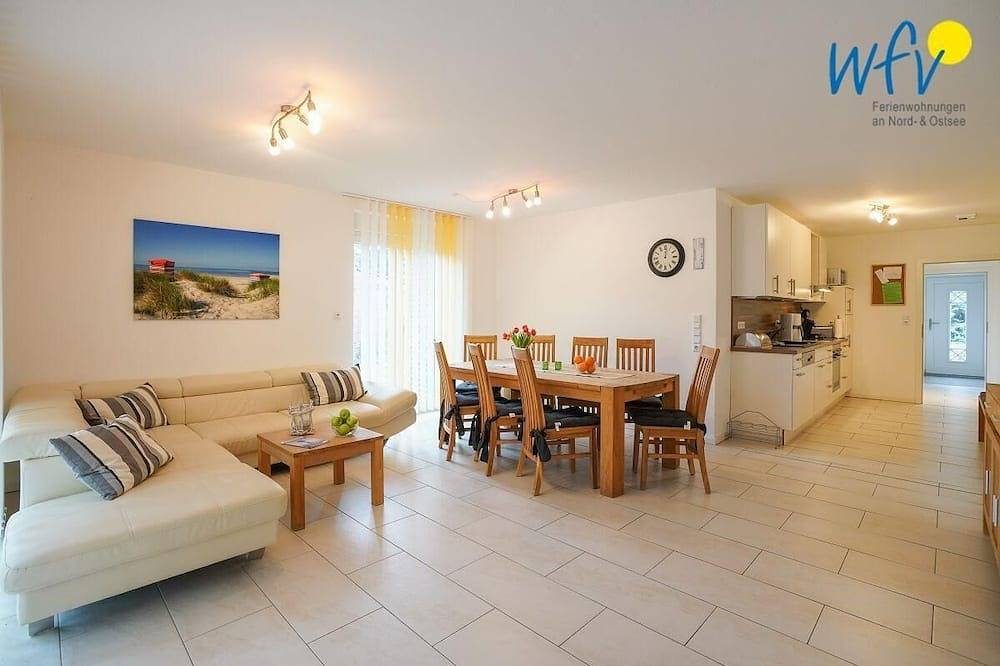 Insel Borkum: Ferienhaus mit vier Personen in der „Villa “