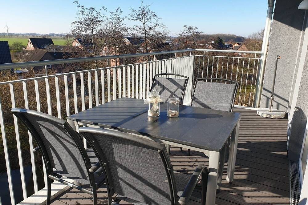 Moderne, hochwertige Ferienwohnung, Sauna, großer Balkon, strandnah — Bild 2
