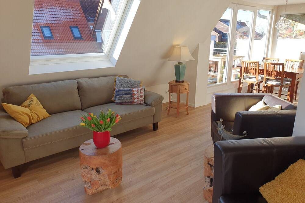 Villa Wattenmeer, Ferienwohnung \"Feuer und Erde\"