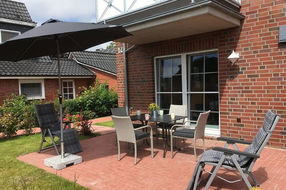 Ferienwohnung (55qm) für 4 Personen mit Terrasse und sep. Gäste-Wc