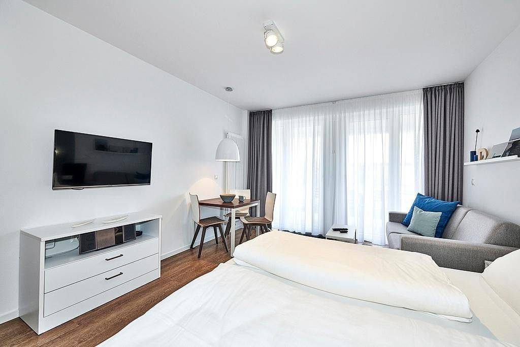 1-Zimmer Apartment nahe Nordsee mit Terrasse inkl. Schwimmbad- & Saunanutzung — Bild 3