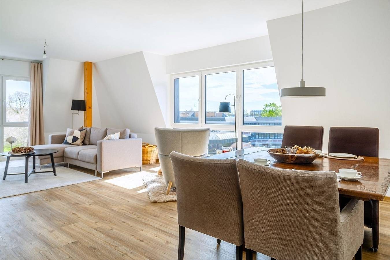 Sonniges City-Apartment mit Terrasse über den Dächern von Aurich — Bild 3