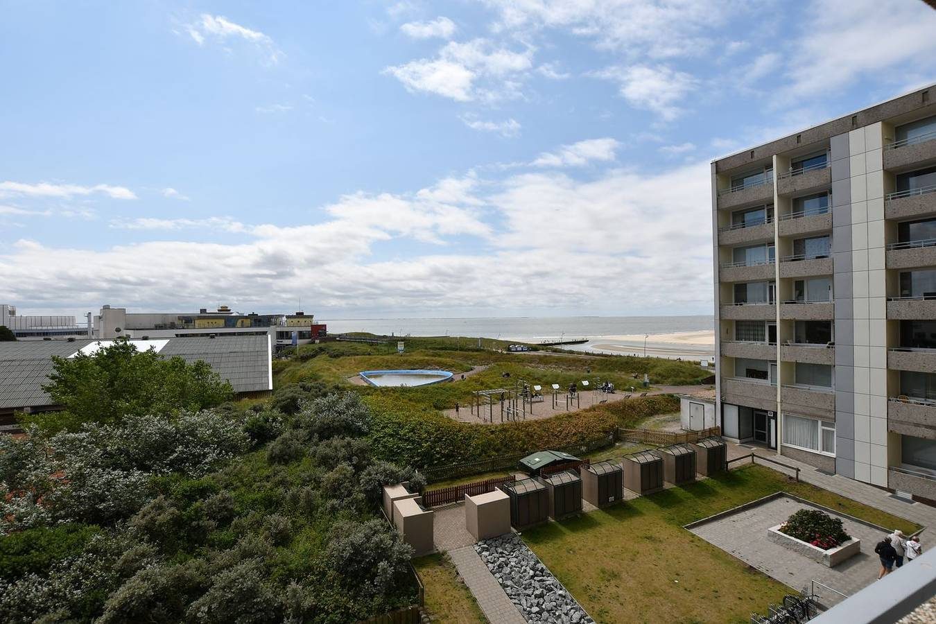Helle und freundliche Ferienwohnung mit Blick auf das Meer und das Gezeitenland — Bild 2