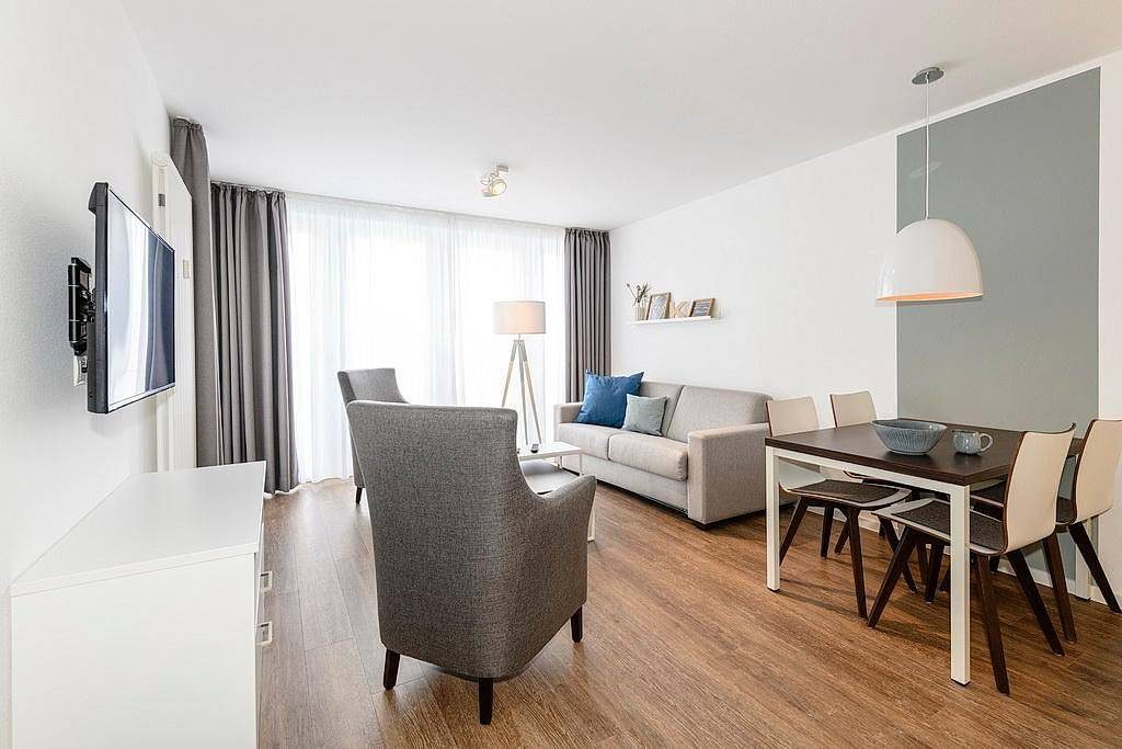 Apartment mit Südbalkon inkl. freier Schwimmbad- & Saunanutzung in Strandnähe — Bild 2