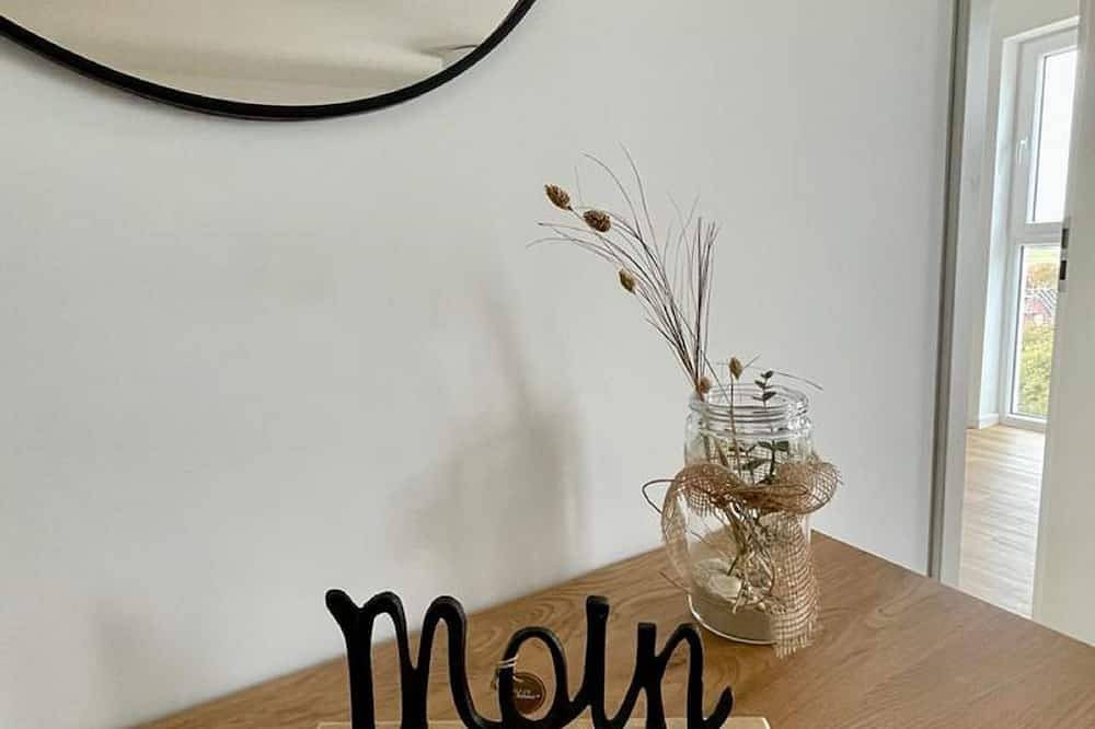 Moderne, hochwertige Ferienwohnung, Sauna, großer Balkon, Meerblick, strandnah — Bild 5