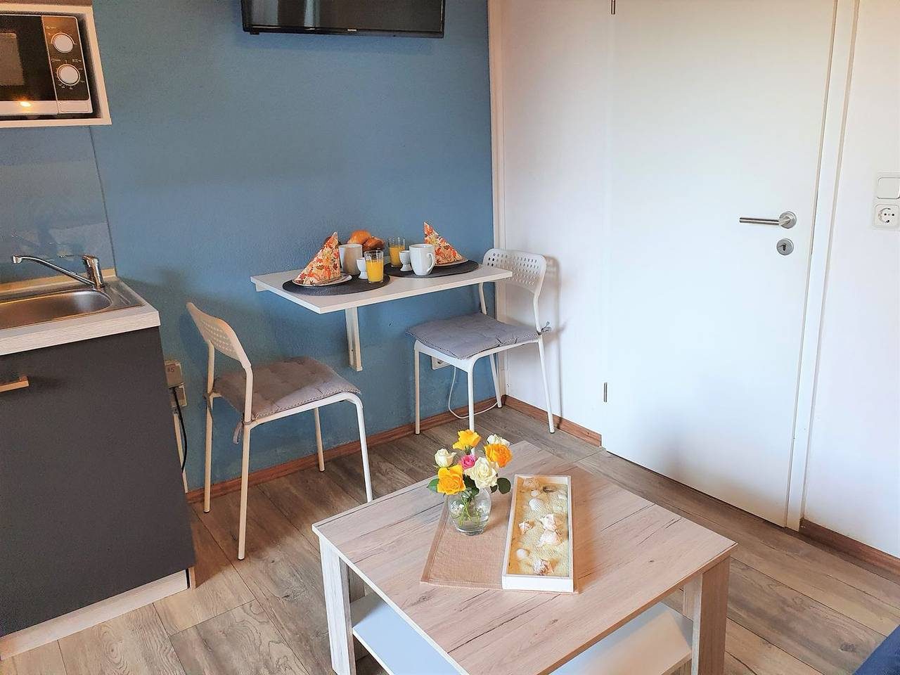 Kleines Apartment für Verliebte direkt am Deich - 25 m² für 2 Pers. — Bild 5