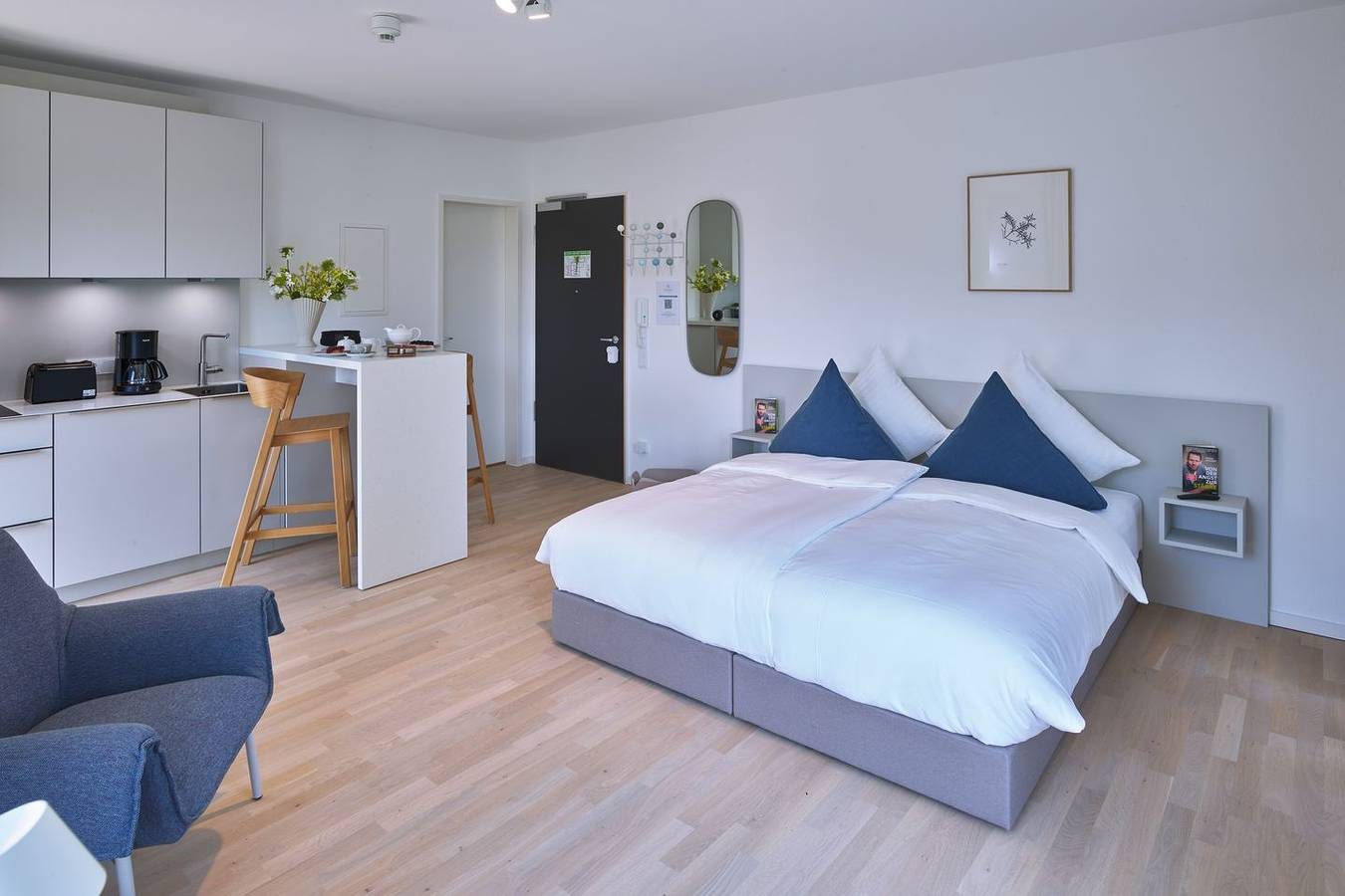 Tolle 1-Raum Ferienwohnung für Paare in Top-Lage im Inselstädtchen von Langeoog — Bild 2
