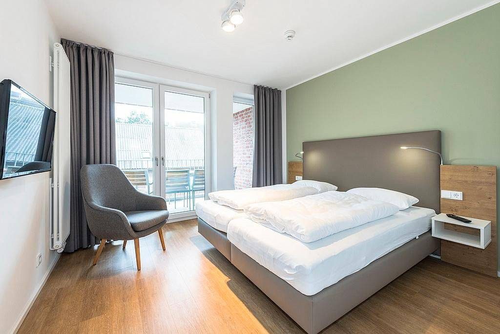 Zentrales Familienapartment in Strandnähe mit sonniger Loggia & Sauna im Haus! — Bild 5