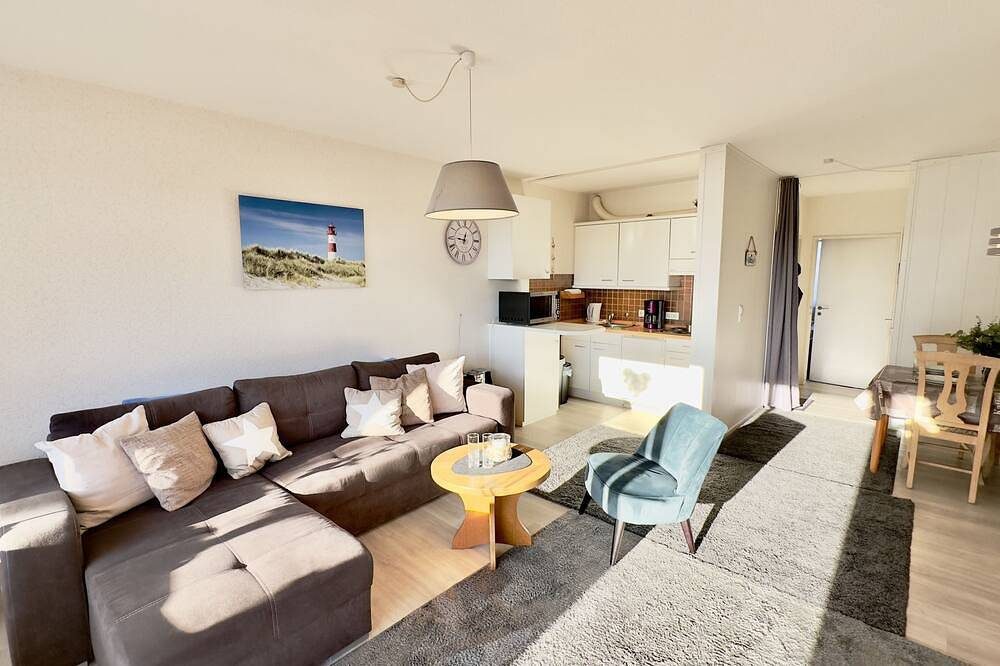 \"Urlaubsglück in der Kleinen Möwe – Gemütliche 47qm mit Balkon für 3!\"