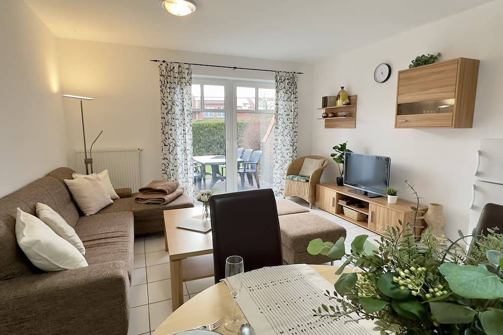 Doppelhaushälfte 70qm für bis zu 6 Personen , Garten und Terrasse.