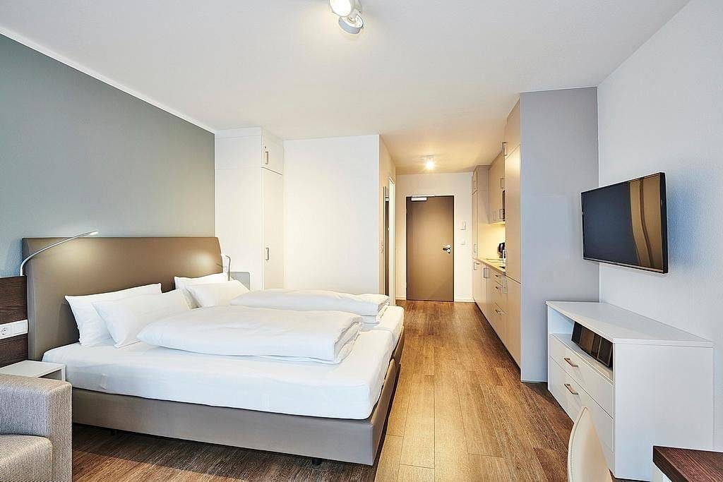 1-Zimmer Apartment in Strandnähe mit Balkon und inkl. Schwimmbad- & Saunanutzung — Bild 5