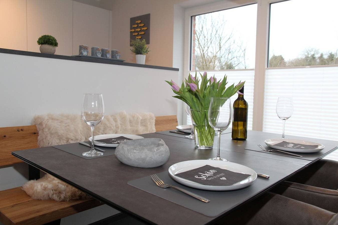 Nagelneues 85qm Ferienhaus mit Hundeerlaubnis direkt am Wasser bei Greetsiel! — Bild 4
