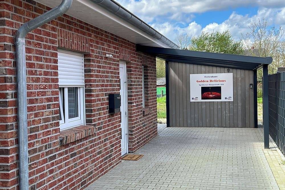 Golden Delicious Barrierefreies Ferienhaus Carport Terrasse Netflix Free Wifi — Bild 5