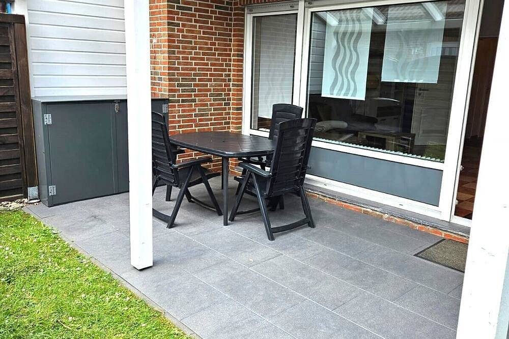 strandnahe Ferienwohnung in Norddeich mit Terrasse und Garten für bis zu 3 Perso — Bild 3