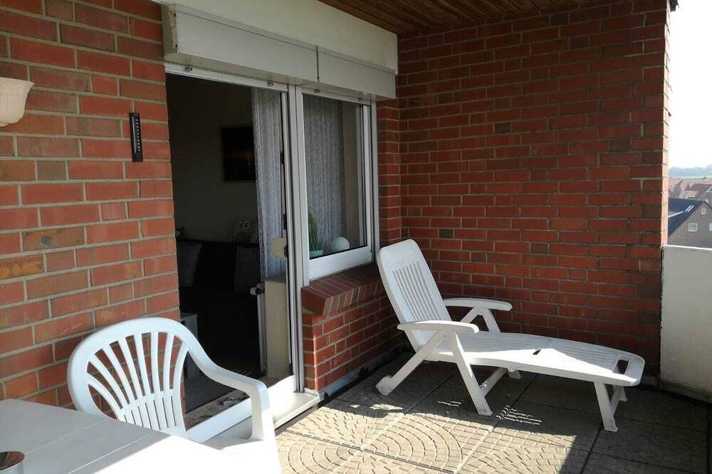 Unsere gemütliche Ferienwohnung im Appartementhaus Norderney ist ca. 40qm groß . — Bild 3