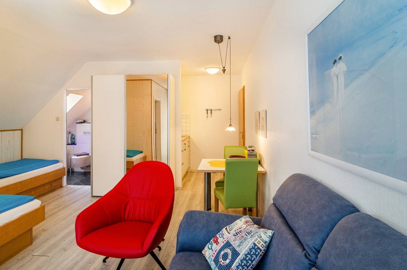 Ferienwohnung 'Seestern - Wohnung 3' mit Balkon und Wlan — Bild 4