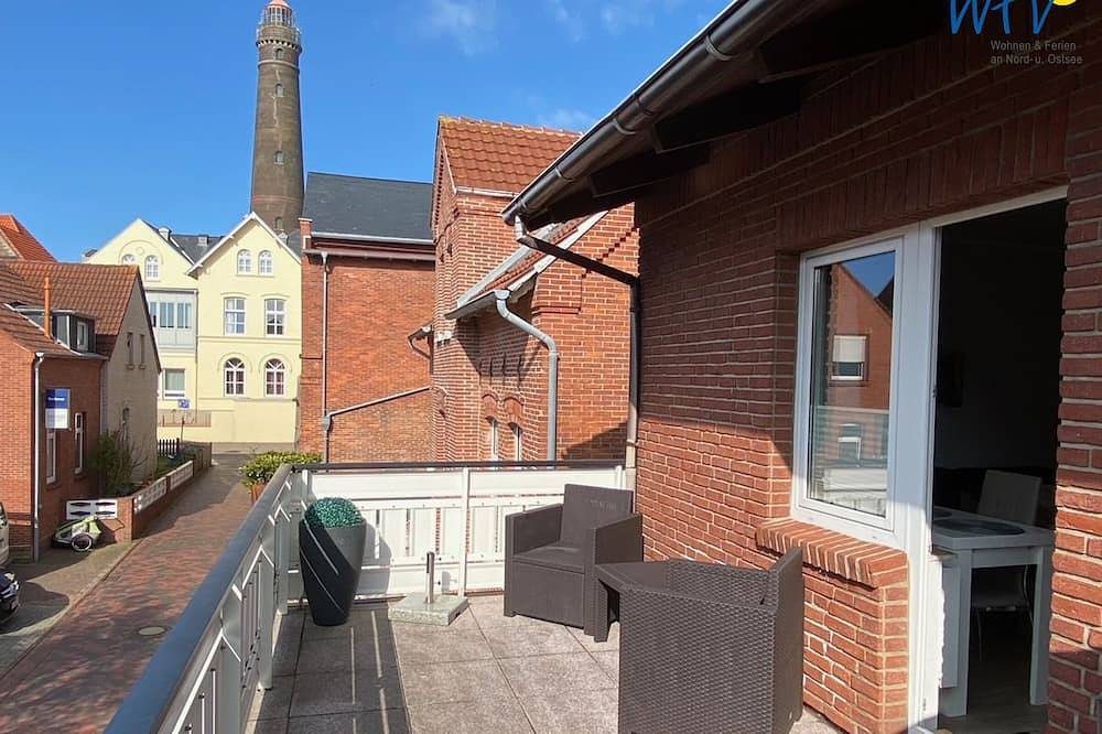 Strandnahe Ferienwohnung mit sonnigem Süd-Balkon und Strandkorb — Bild 3