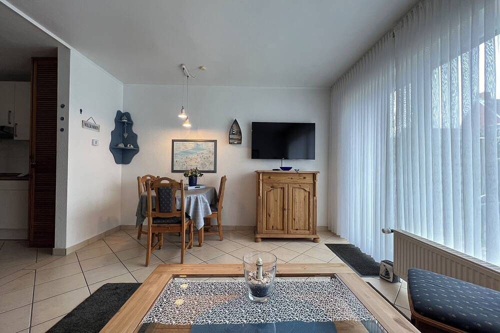 Ferienwohnung Möwennest -Erdgeschosswohnung mitten in Norddeich — Bild 4
