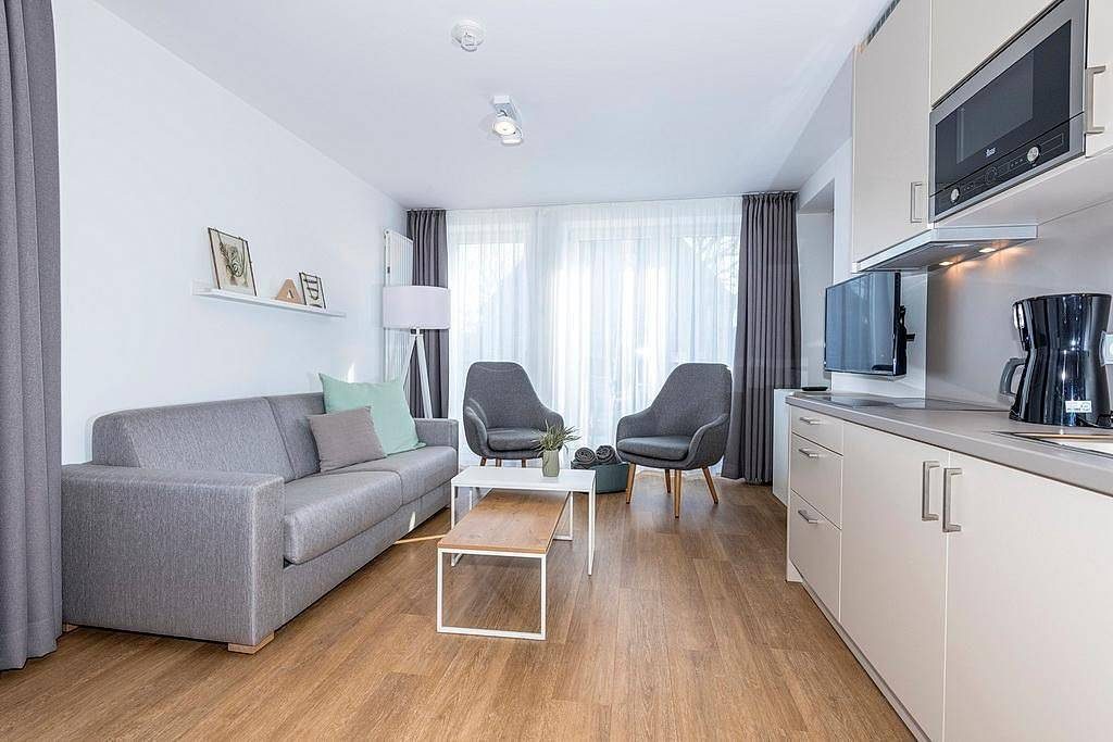 Tolles Ferienapartment in Strandnähe mit Süd-Ost-Terrasse & Saunabereich im Haus — Bild 4
