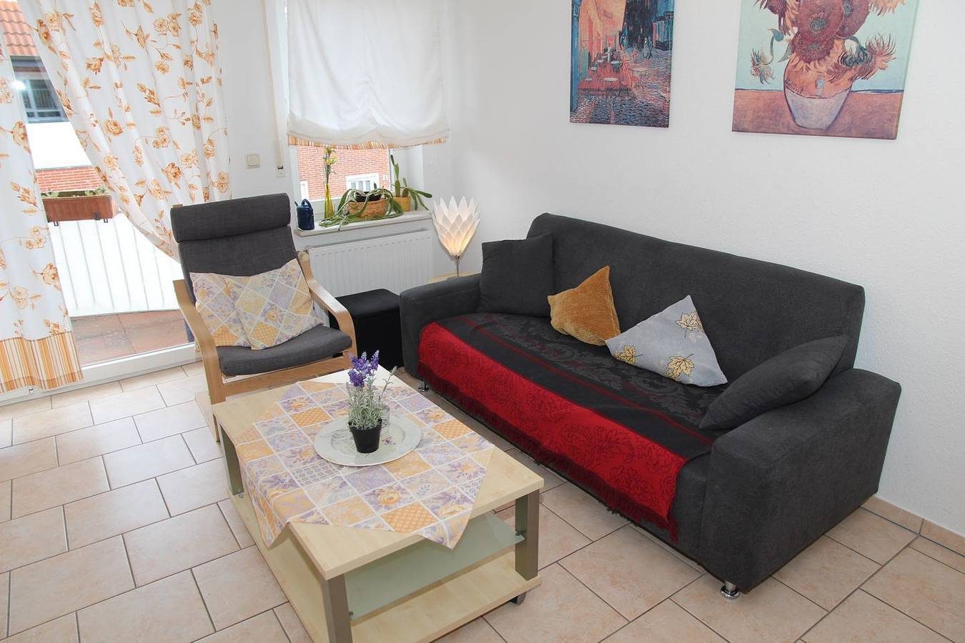 Gemütliche Ferienwohnung (60qm) für 4 Personen mit Balkon in Nordseenähe — Bild 3