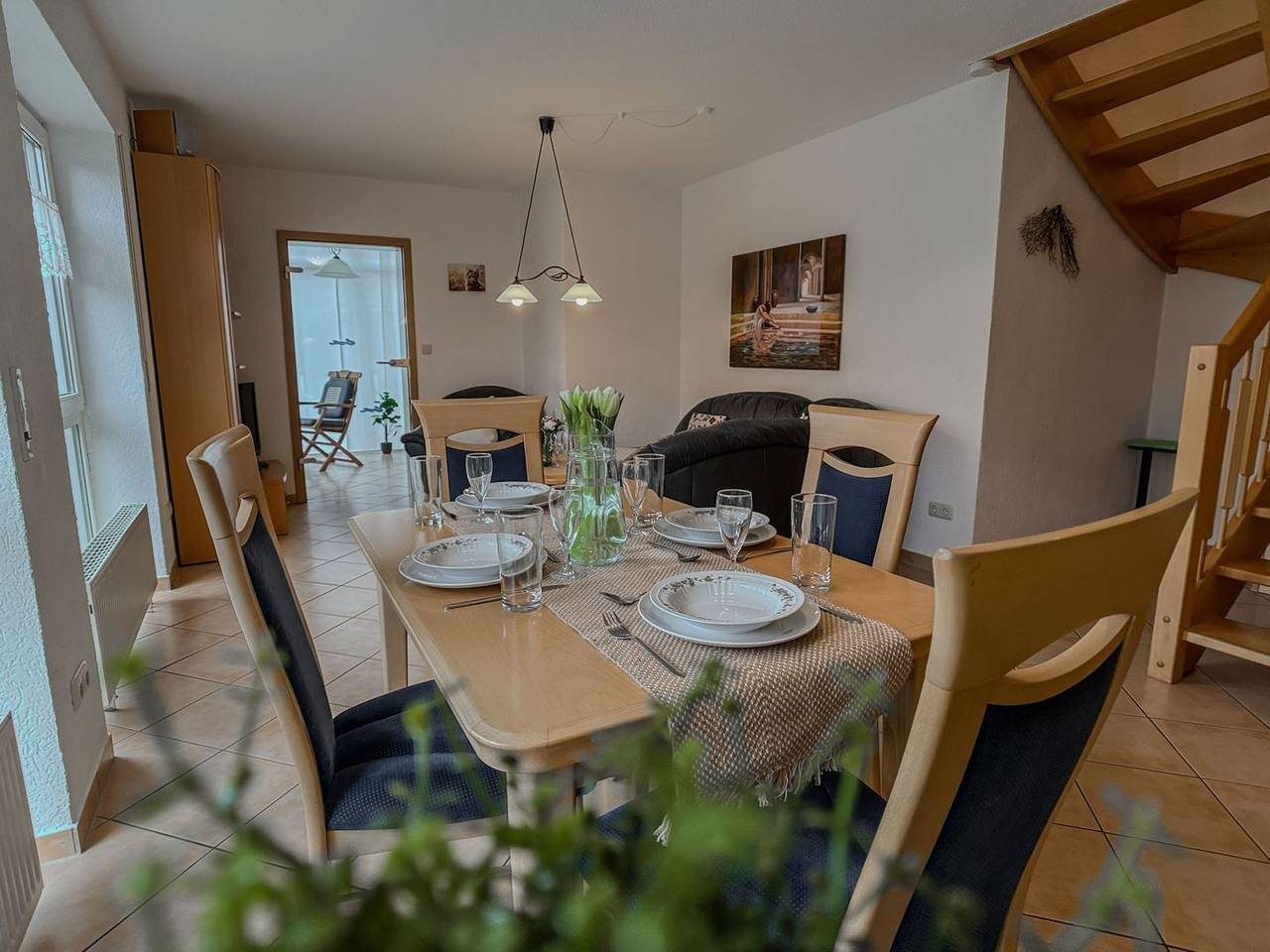 Ferienhaus mit ca.100qm, bis zu 6 Personen, über 3 Etagen — Bild 3