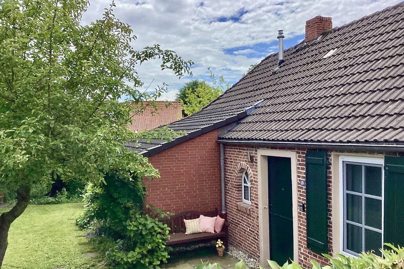 Ferienhaus für 4 Personen mit Garten