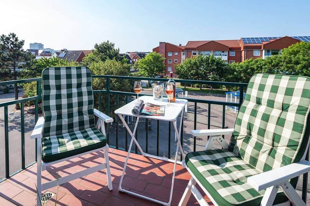 Sehr gemütliche Wohnung mit Wlan, Fahrrädern, Sauna, Fitnessraum, Balkon uvm. — Bild 3